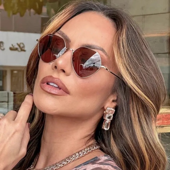 NEW GUCCI GG1182S 002 GOLD BROWN WOMEN SUNGLASSES GUCCI - Picture 2 of 15